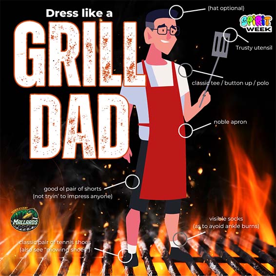 Dress Like a Grill Dad
