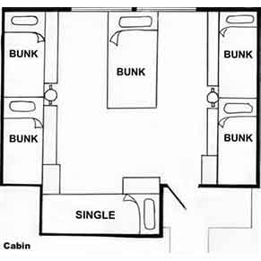 Cabin Floor Plan